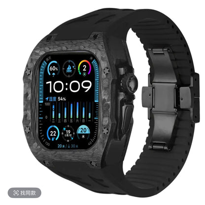 Carbon Fiber Edition Luxury Apple Watch Case