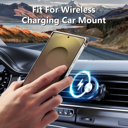 Real Aramid Fiber Cases With Magsafe Rotating Kickstand For Samsung