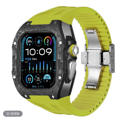 Carbon Fiber Edition Luxury Apple Watch Case