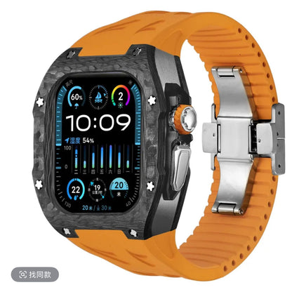 Carbon Fiber Edition Luxury Apple Watch Case