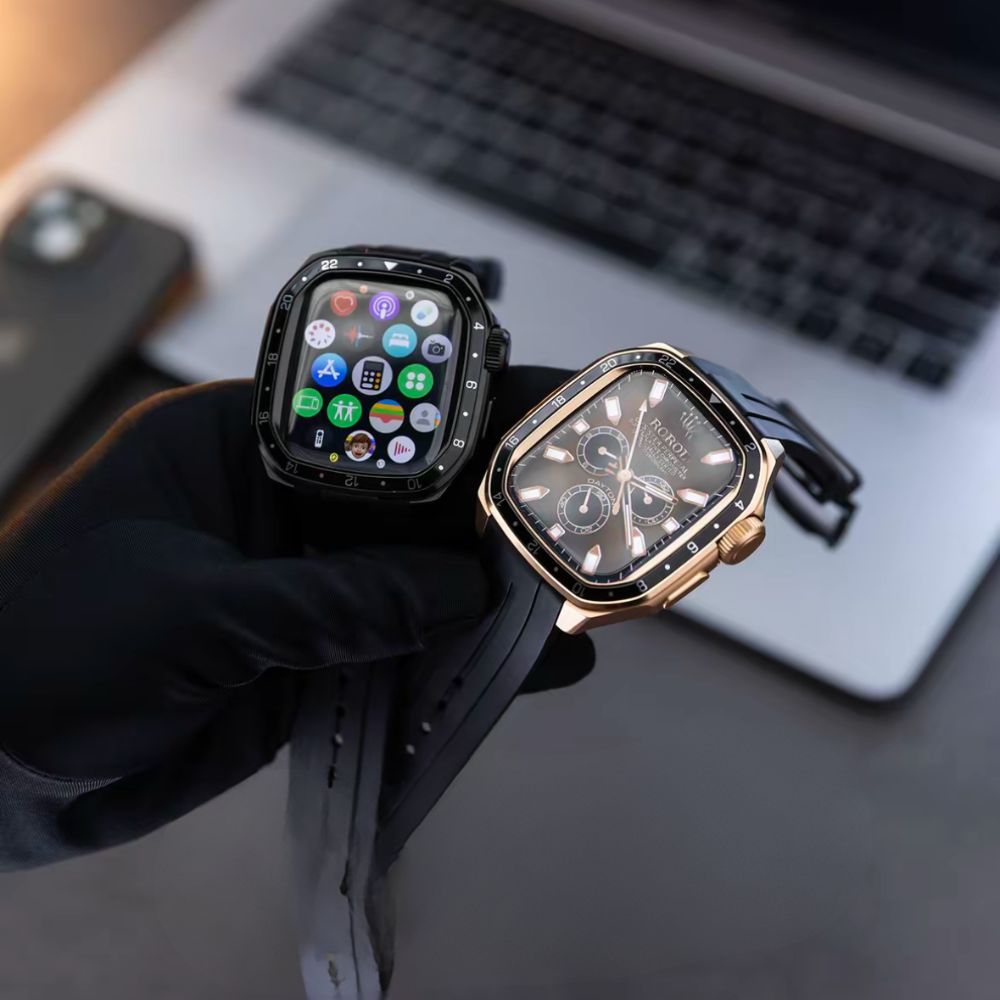 Luxury Apple Watch Case – Inspired by Iconic Rolex Design