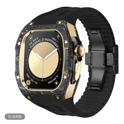 Carbon Fiber Edition Luxury Apple Watch Case