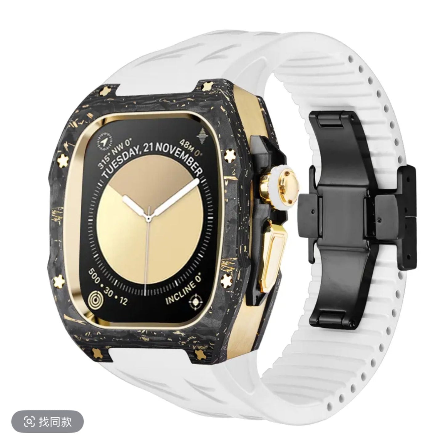 Carbon Fiber Edition Luxury Apple Watch Case