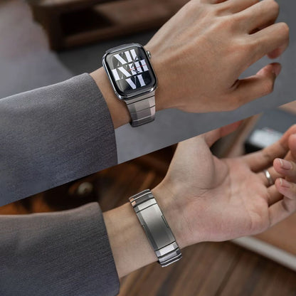 Luxury Titanium Casing + Straps For Apple Watch