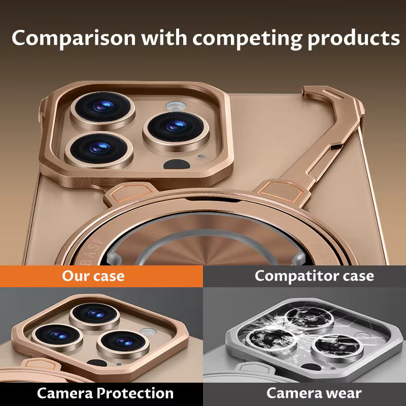 iPhone Luxury Metal Titanium Bumper Case